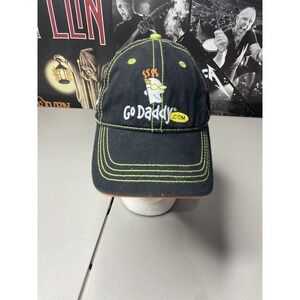 Mark Martin Hat Go Daddy #5 Hendricks Motor sports Cap Racing Adjustable Green